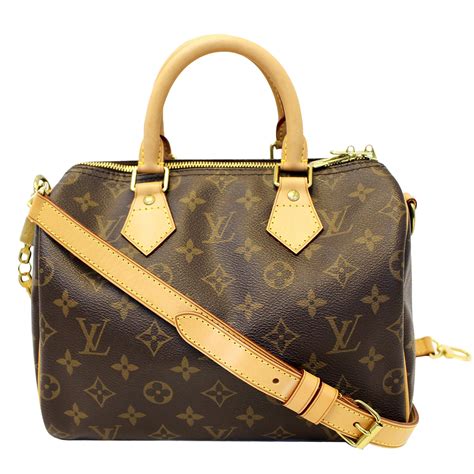 louis vuitton speedy 25 with strap|louis vuitton speedy 25 bandouliere.